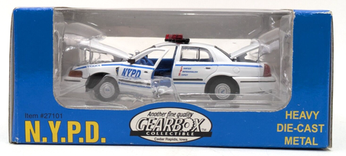 Gearbox 1999 Ford Crown Victoria Interceptor NYPD New York Police Car #27101