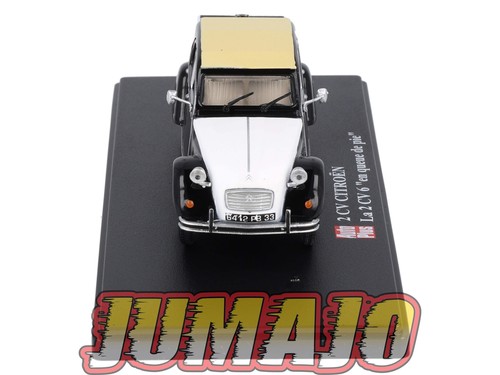 2CVAP39 Voiture 1/43 ELIGOR Auto plus : CITROEN 2CV La 2CV 6 En Queue De Pie - Foto 8 di 9