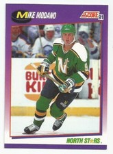 MIKE MODANO 1991-92 SCORE CARD NEAR MINT+ CONDITION