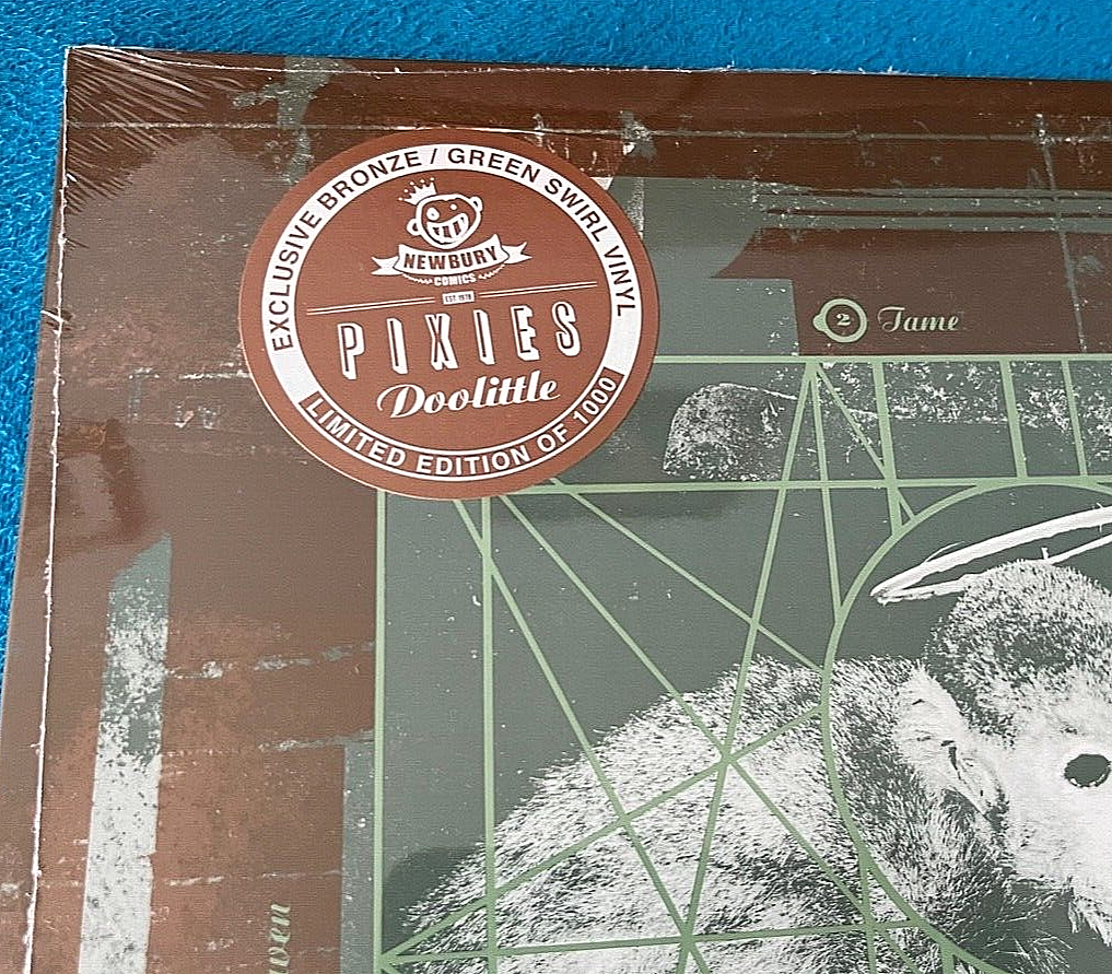 Pixies Doolittle Exclusive Bronze & Green Swirl Vinyl Ltd