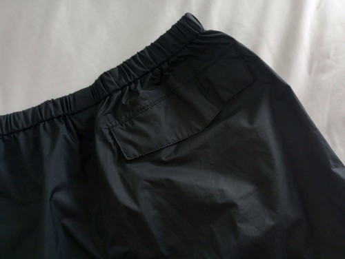 Columbia Rain Pants Black Polyester Girl Sz XL (18/20) Windbreaker Woman S - Picture 11 of 11