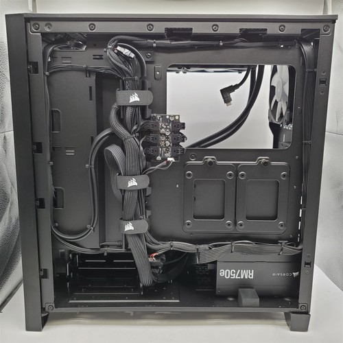 DESKTOP CASE Corsair Vengeance i7500 Gaming, Black, Liquid Cooler and PSU *READ* - Picture 6 of 7