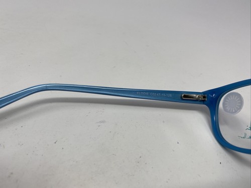 Hiki Nicole Miller ELODIE C02 47-15-125 Blue Full Rim Eyeglasses Frame DK53 - Picture 7 of 8