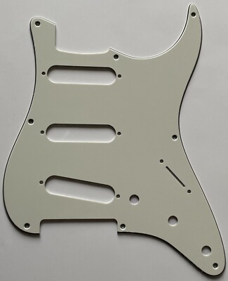 For Fit US Fender 57' 8 screw Stratocaster Style Guitar Pickguard Parchment
