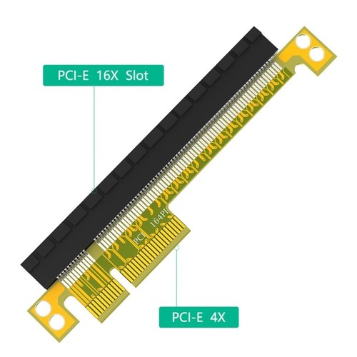 Pcie 4X To X16 Extender Adapter Card High Compatibility Graphics Card Converter - Photo 4/8