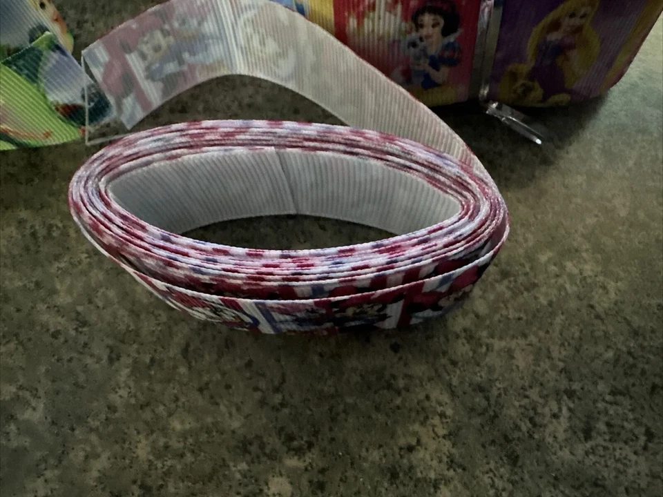 Movie Characters Ribbon Lot Minions, Tinkerbell, Scooby, Disney Monster High - Image 3 of 4