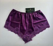 Empress Purple Satin Tap Pant By Secrets In Lace Style 41116