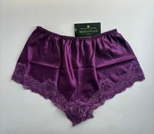 Empress Purple Satin Tap Pant By Secrets In Lace Style 41116