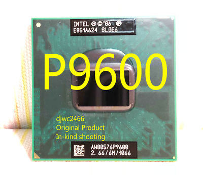 Intel Core 2 Duo P9600 (SLGE6) 2.66GHz / 6M / 1066 MHz / Notebook processor
