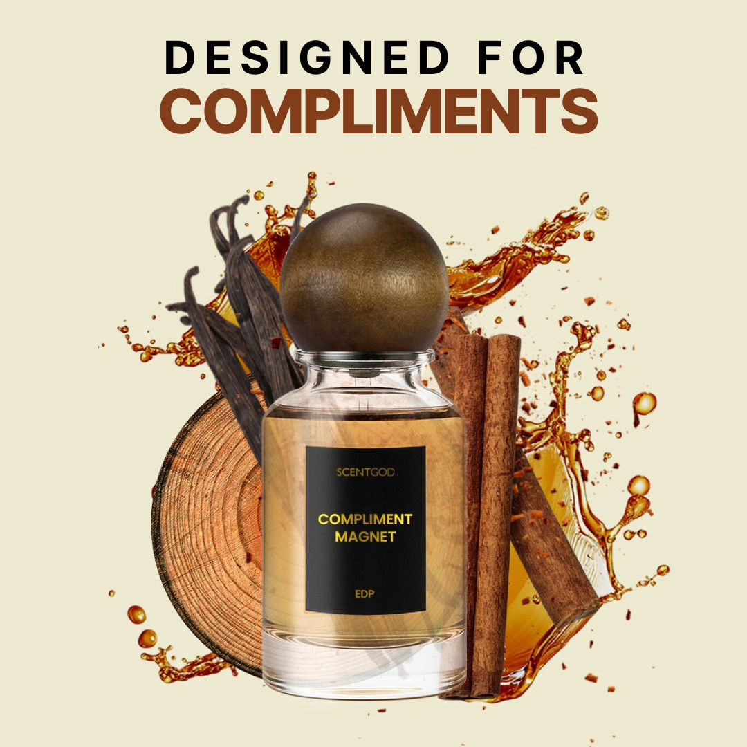 Compliment Magnet Pheromone Cologne for Men | 50ml | EDP | Lasts 8+ Hours
