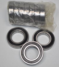 Lot of 10 NEW 6007 2RS Rubber Sealed Deep Groove Ball Bearing 35x62x14mm