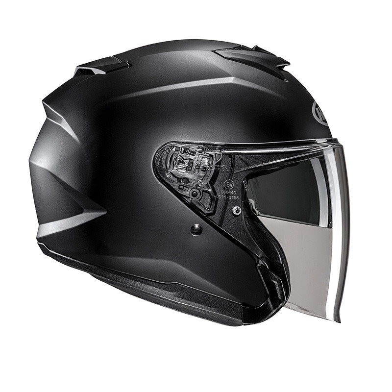 HJC I31 Motorradhelm Semi Flat - Metallic Blau Mit Sonnenvisier