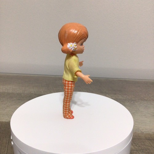 Vintage 1965 Hasbro Dolly Darlings Beth Doll 4" Japan Molded Hair - Picture 4 of 15