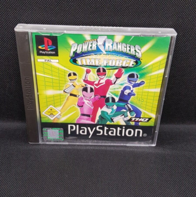 Power Rangers: Time Force (Playstation 1, 2001) | PS1 | Disc TOP | PAL | geteste