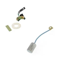 CONTACT BREAKER POINTS + CONDENSER CHAINSAW PIONEER HOMELITE POULAN REMINGTON