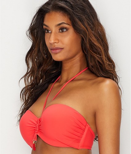 CHANTELLE Papaya Evissa Bandeau Bikini Swim Top, Size 36C, NWOT - Picture 2 of 3