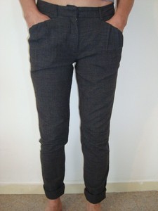 Chinée Lana Grigio Xs Taglia Pantalone Donna Pantalone 0tw81Pqxp