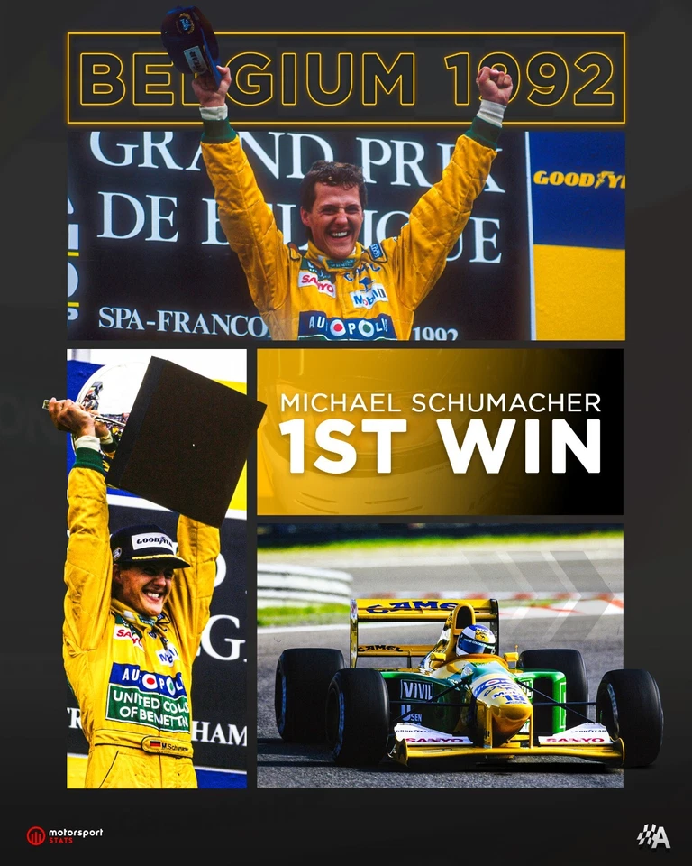 Figura 1/43 Michael Schumacher Benetton First Win 1992 + Podium Formula 1 - Imagen 2 de 4