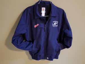 Vintage-Carhartt-Mens-Medium-Nylon-Polyester-Lined-Zip-Jacket-Work-Outdoor