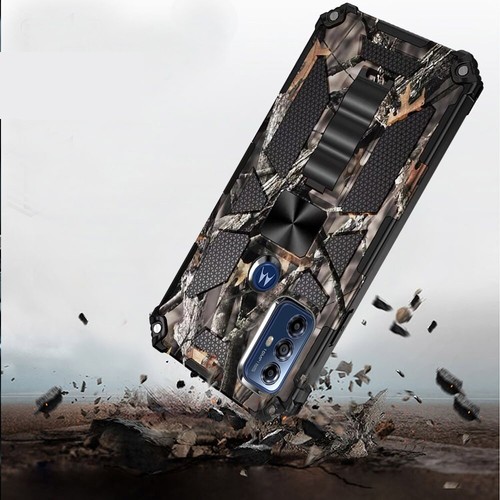 FOR Motorola Moto G Pure XT2163DL Kickstand Case Phone Cover + Tempered Glass - Bild 9 von 22