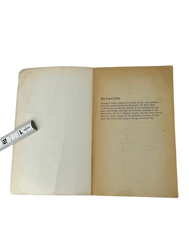 Georgette Heyer, My Lord John VTG 1977 Pan England - Imagen 7 de 14