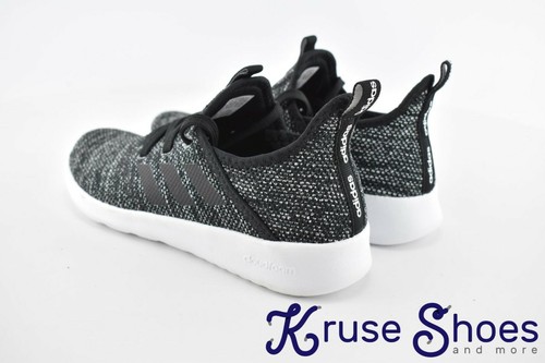 Adidas Women's Cloudfoam Pure Lace Up Sneakers - Black/White Select Size - Picture 6 of 11
