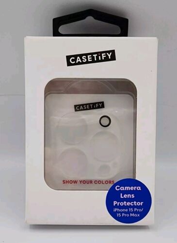 CASETiFY Camera Lens Protector For iPhone 15 Pro and 15 Pro Max - Picture 2 of 4
