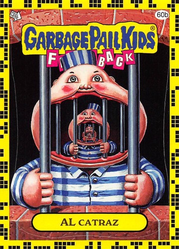 GARBAGE PAIL KIDS 2011 FLASHBACK SERIES 2 PICK-A-CARD YELLOW BASE STICKERS TOPPS - Picture 240 of 321