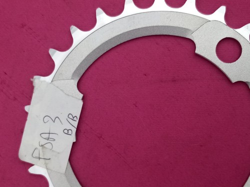FSA CHAINRING WB219 27T 3HOLES 10s 86BCD Sturm gray PLATEAU VELO bike MTB NOS - Picture 10 of 13