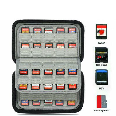 Carrying Game Card Storage Cloth Holder Bag For Nintendo Switch