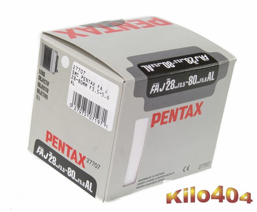 SMC Pentax FAJ 28-80mm 1:3,5-5,6 AL ✯ OVP ✯ K Bajonett ✯ KF ✯ K-5 ✯ K-1 ✯ K-3 ✯ - Picture 10 of 10
