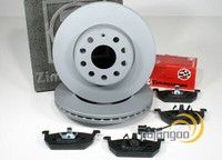 Zimmermann Beschichtete Bremsscheiben 276 Mm BeläGe Vorne FüR VW Golf 7