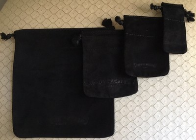 Chrome heart tags bag sale