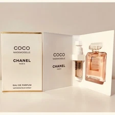 Coco Mademoiselle Eau De Parfum Sample Travel Vial 1.5ml/0.05oz - Genuine Parfum