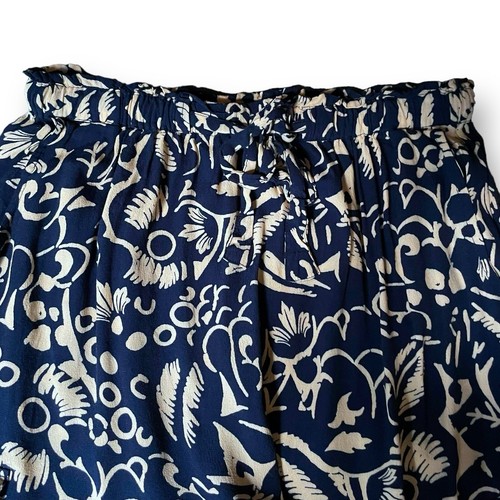 Hei Hei Womens Harem Pants Sz Medium Blue Drop Crotch Cargo Boho Anthropologie - Picture 5 of 9