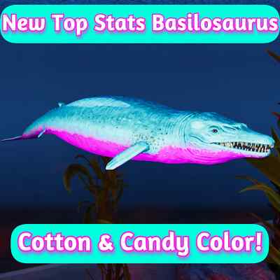ARK Survival Ascended TOP STATS CC Basilosaurus | Basilo 362 lvl - PvE