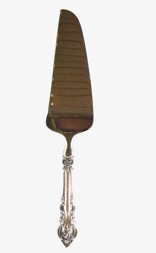 Vtg El Grandee by Towle Sterling Silver + Stainless Pie Cake Server Nice Patina