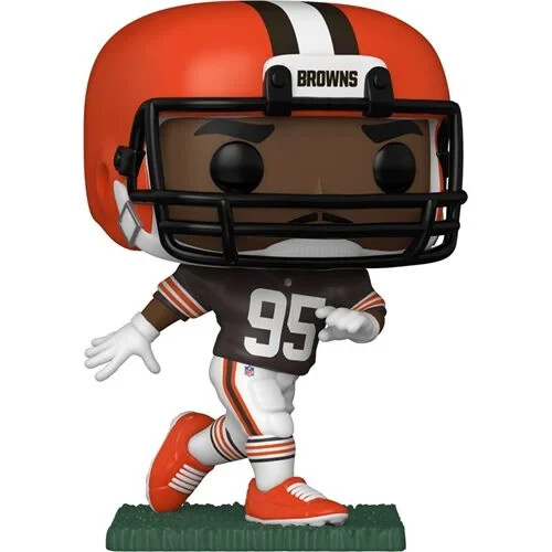 Myles Garrett Funko Pop! Figura de vinilo NFL #161 Cleveland Browns - Imagen 2 de 2