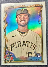 2023 Topps Allen and Ginter Hot Box Silver Portrait #121 Liover Peguero RC