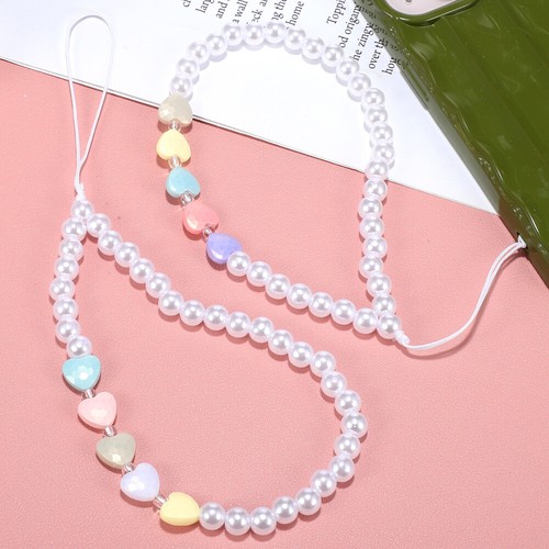 2 Pcs Mobile Phone Chain Miss Charm Wrist Strap Lanyard for Women - Zdjęcie 4 z 11
