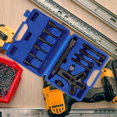 Toolzone 13stk Harmonic Balance Puller Kit Schwungrad, Pully Werkzeug DIY U8Z9