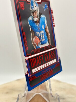 2023 Panini Contenders Jahmyr Gibbs RC DRAFT CLASS RED FOIL SP #9