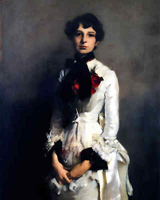 Isabel Valle 1882 Painting by John Singer Sargent 8x10'' Art Print