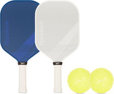 Pickleball Set for 2 - Paddles  Light-Up Balls for Night Play 