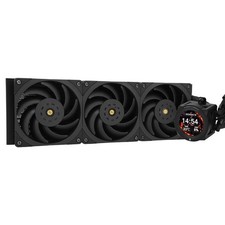 CORE Vision 360 Black CPU Water Cooler with P...