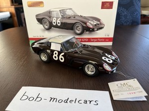 CMC 1/18 Ferrari 250 GTO – Londres 1962 – Ron Fry #M-256 – Miniature Neuve