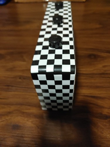 Vans Retro Flip Alarm Clock And Calendar With ABS Shell Skateboard Checkerboard - Picture 4 of 7