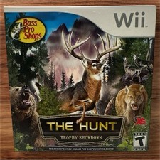 Bass Pro Shops The Hunt Trophy Showdown (Nintendo Wii 2011) Slip Cover Retro