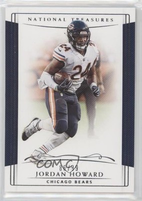 2018 Panini National Treasures 86/99 Jordan Howard #18 6fs