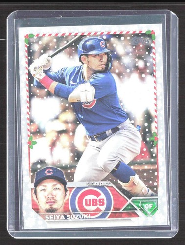 2023 Topps Holiday Seiya Suzuki Metallic #H174 - Picture 1 of 2